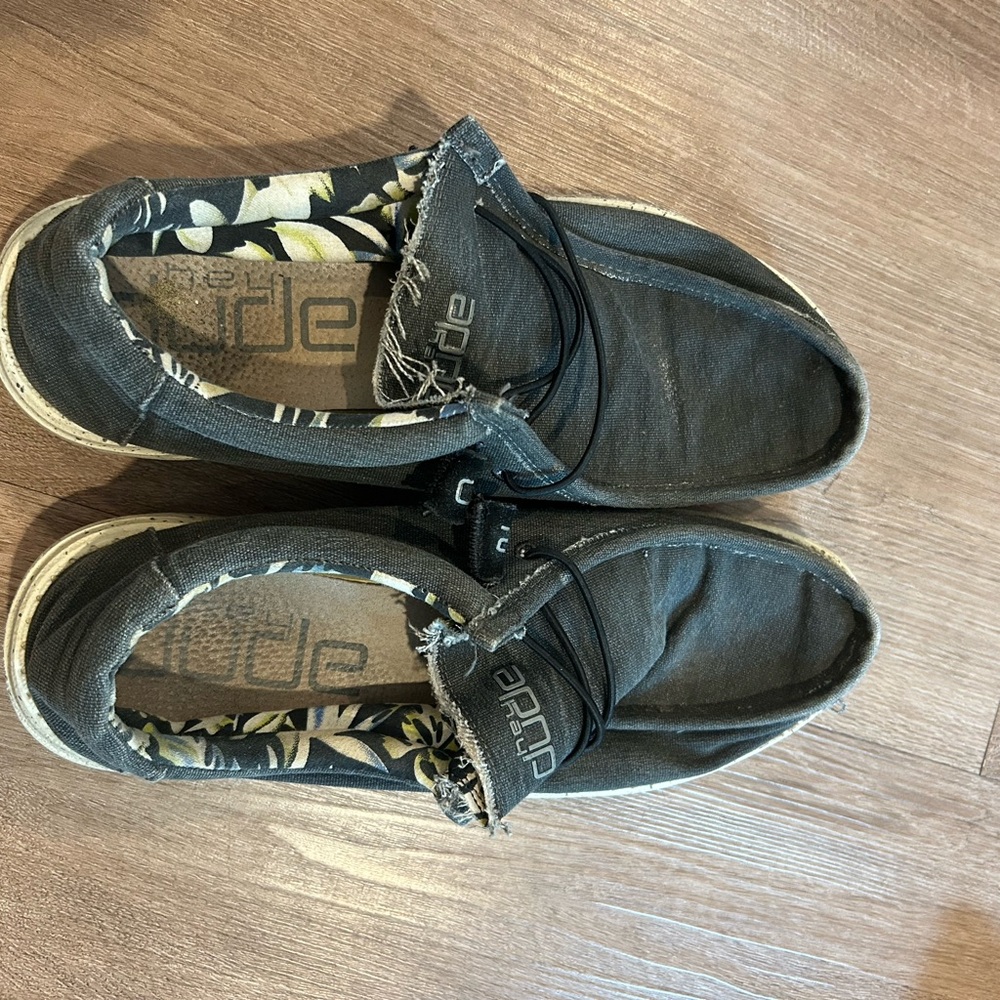 Hey Dude Floral Patterned Loafers